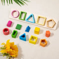 Load image into Gallery viewer, Montessori Wood Toys for Kids Wooden Sorting Stacking Toys for Baby
