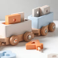 Load image into Gallery viewer, Montessori Toys Wooden Train Birthday Toy Baby Educational Toys Wooden
