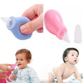 Load image into Gallery viewer, New Born Silicone Kids Safety Nose Cleaner Manual Snot Vacuum Suction
