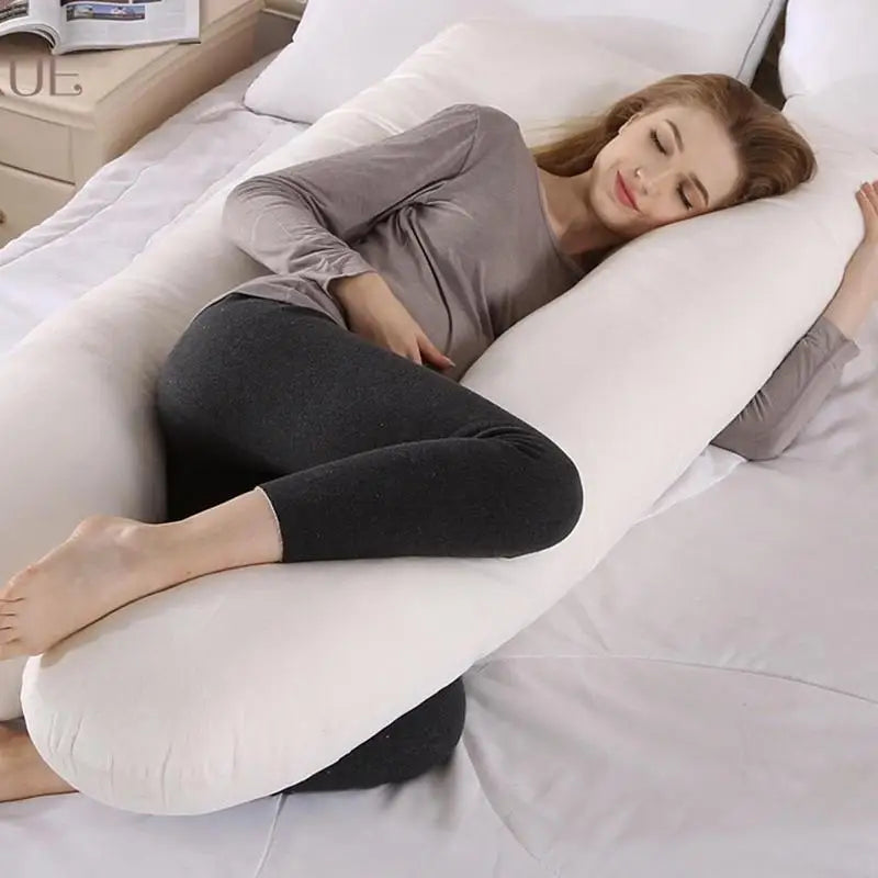 Super Soft Pregnancy Body Pillow U Shape Maternity Pillows Flexible