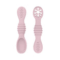 Load image into Gallery viewer, Baby Spoon Fork Set Food Grade Silicone Sticky Spoon Children Cutlery
