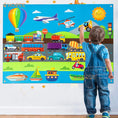 Load image into Gallery viewer, 35Pcs Vehicle Felt Story Board Set Transportation Interactive Game
