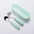 Load image into Gallery viewer, Baby Feeding Tableware Set Children Utensil Stainless Steel Toddler
