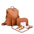 Load image into Gallery viewer, Multifunction Leather Diaper Bags Large Capacity Baby Bags for Baby
