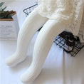 Load image into Gallery viewer, Cute Baby Girls Mesh Knitted Tights Spring Autumn Cotton High Waist
