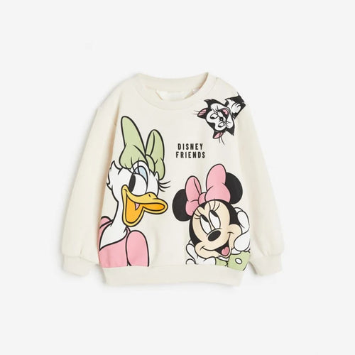 Baby Girl Cute Minnie Mouse Children Sweatshirt Spring Fall Clothing