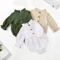 Load image into Gallery viewer, Spring Autumn Newborn Infant Baby Girls Romper Cotton Long Sleeve Baby
