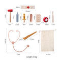 Load image into Gallery viewer, Children Doctor Toy Set Silicone Simulation Medical Box Montessori Toy
