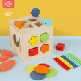 Load image into Gallery viewer, Baby Montessori Educational Math Toy Wooden Mini Circles Bead Wire
