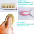 Load image into Gallery viewer, Baby Hair Brush Set for Newborn Toddlers Soft Bristles Cradle Cap
