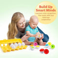 Load image into Gallery viewer, Montessori Smart Egg Toy Baby Development Games Shape Matching Puzzle
