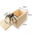 Load image into Gallery viewer, New Trick Spider Funny Scare Box Wooden Hidden Box Quality Prank
