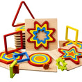 Load image into Gallery viewer, Montessori Shape Sorting Puzzle for Toddlers Baby Infant Preschool
