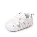 Load image into Gallery viewer, Baby White PU Sneaker Non-slip for Toddler Boys and Girls Cute
