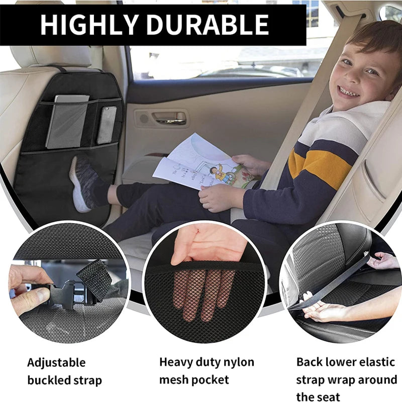 1/2Pc Baby Kids Car Safety Seat Protector Mat Kick Mats Cushion Seat