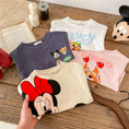 Load image into Gallery viewer, Trendy Brand Disney Children T-shirt Long-sleeved Tops Spring/autumn
