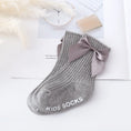 Load image into Gallery viewer, Baby Accessories Newborn Big Bow Floor Socks Infant Children Socks
