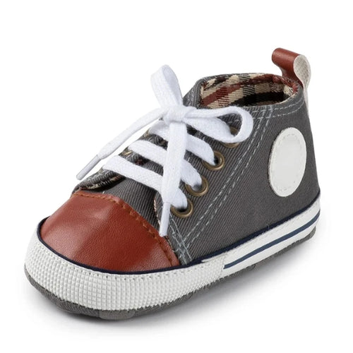 New Baby Shoes Boys Girls Classic Canvas Casual Sneakers Newborn First