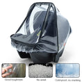 Load image into Gallery viewer, Baby Safety Seat Rain Cover Transparent EVA Baby Stroller Carriage
