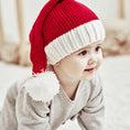 Load image into Gallery viewer, Parent-Child Christmas Hat Big Pompom Mother Kids Knit Beanie Cap
