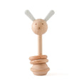 Load image into Gallery viewer, 1pc Baby Rattles Toys Beech Wooden Animal Rattles Music Hand Bells
