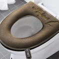 Load image into Gallery viewer, Universal Toilet Seat Cover Winter Warm Soft WC Mat Bathroom Washable
