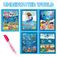 Load image into Gallery viewer, 1pcs Magical Book Water Drawing Montessori Toys Reusable Coloring Book
