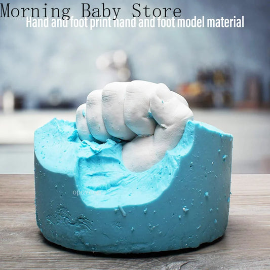 DIY Hand Foot Print Mold for Baby Souvenir Baby Plaster Mold Hand Foot