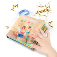 Load image into Gallery viewer, Soft Baby Books toys Montessori 3D Touch Feel High Contrast Cloth Book
