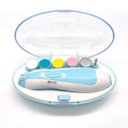 Load image into Gallery viewer, Baby electric nail grinder, available in pink and blue, specially
