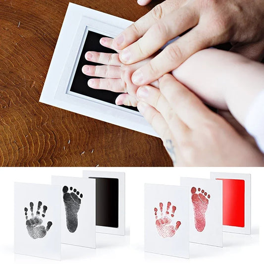 Baby Care Non-Toxic Baby Handprint Footprint Imprint Kit Baby