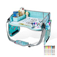 Load image into Gallery viewer, Car Seat Travel Tray Safety Seat Play Table Organizer Storage Snacks
