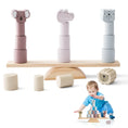 Load image into Gallery viewer, Montessori Sensory Toys  Stacking Toys For Baby Forest Houses Replica
