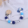 Load image into Gallery viewer, Custom Baby Personalized Name Pacifier Clips Dummy Nipples Holder
