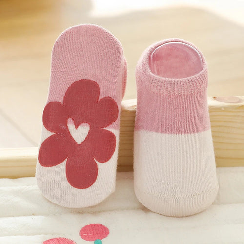 Baby Socks Children Floor Socks Combed Cotton Baby Non-Slip Toddler