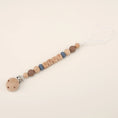 Load image into Gallery viewer, Baby Pacifier Clips Personalized Name BPA Free Morandi Color Dummy
