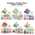 Load image into Gallery viewer, Soft Baby Books toys Montessori 3D Touch Feel High Contrast Cloth Book
