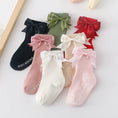 Load image into Gallery viewer, Toddler Socks Baby Accessories Girl Cute Bow Non-slip Floor Socks
