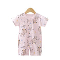 Load image into Gallery viewer, Newborn Boy Girl Summer Cotton Clothes Baby Short-Sleeved Thin Romper
