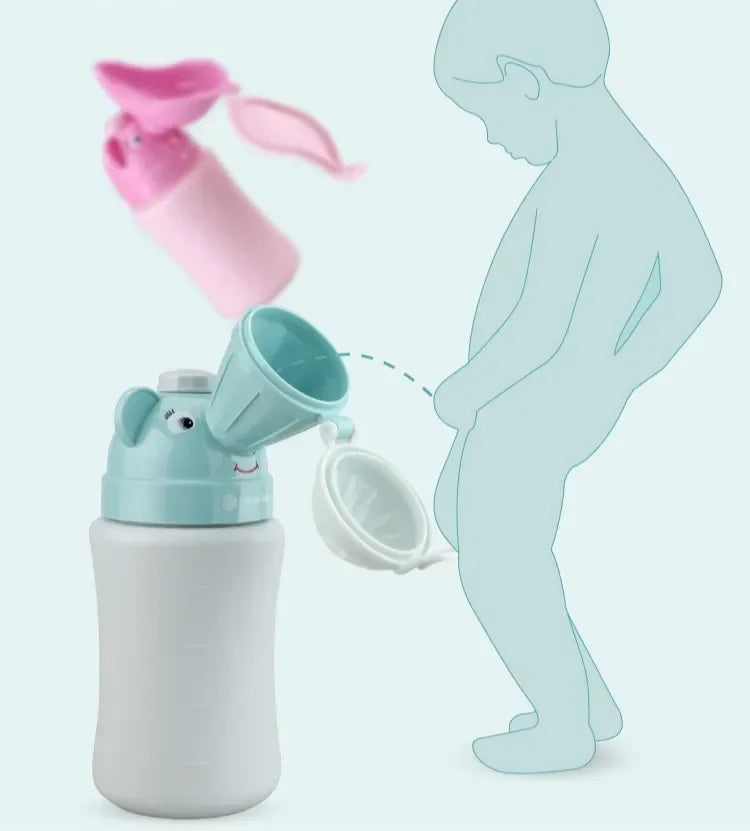 Portable Baby Hygiene Toilet Urinal Boys Girls Pot Outdoor Car Travel