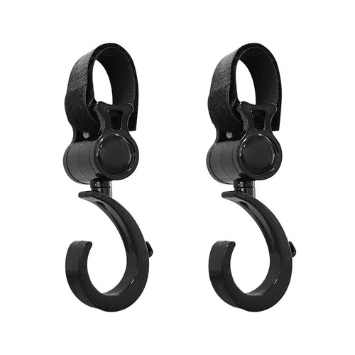 1/2PCS Baby Bag Stroller Hooks Infant Organizer Bag Hanger Stroller