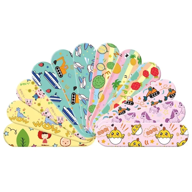 50/100/120 pieces Cartoon Band-Aid Waterproof and Breathable Cute