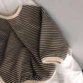 Load image into Gallery viewer, Lawadka Cotton Children's Clothing Long Sleeve T-shirts Striped Baby
