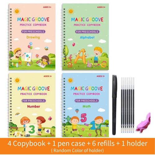 English Groove Magic Practice Copybook Children's Book Learning