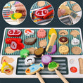 Load image into Gallery viewer, Wooden BBQ Grill Toy Set, Montessori Cooking Experience, Barbecue
