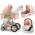 Load image into Gallery viewer, baby stroller 3 in 1with car seat,luxury baby carriage two-way
