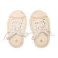 Load image into Gallery viewer, Wooden Lacing Shoe Toy Learn to Tie Laces Creative Threading Toys
