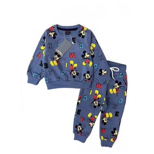 Boys Autumn Clothes cartoon Print Sweatshirt+Pants 2pcs Casual Sports