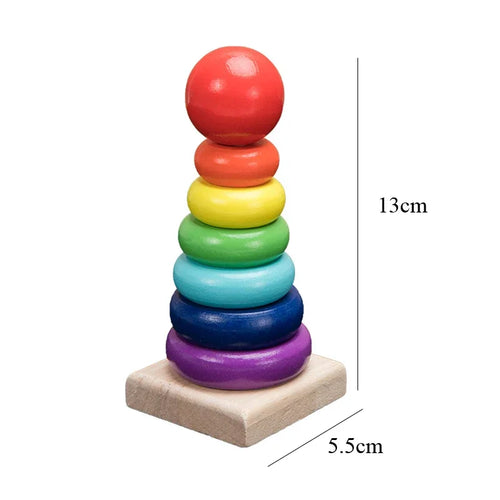 Baby Educational Toy Montessori Wooden 3D Toys Childhood Learning