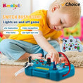 Load image into Gallery viewer, Busy Board Led Lights Switch Sensory Montessori Toys Portable Electric
